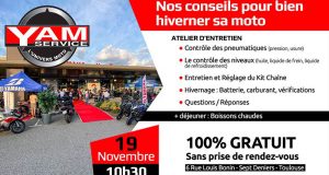 Atelier d'entretien moto gratuit