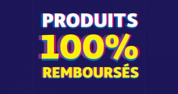 Auchan Sélection de produits 100% remboursés