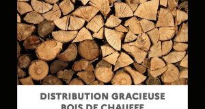 Distribution gratuite de bois de chauffe