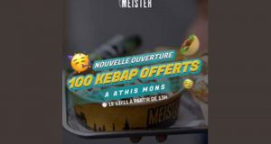 Kebap offert pour les 100 premiers clients - Meister BerlinerKepap