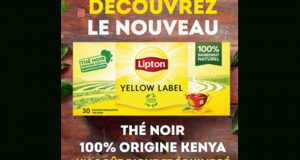 Échantillons gratuits de 3 sachets de thé Lipton Yellow Label