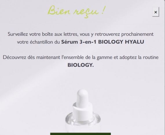 sérum 3 en 1 Biology A-Derma