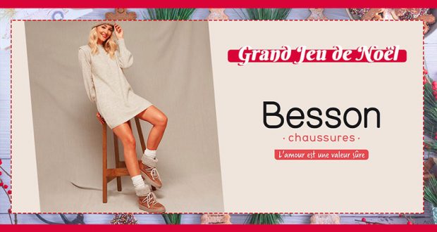 10 cartes cadeaux Besson Chaussures de 100 euros à gagner