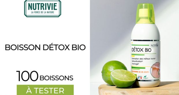 100 Détox Bio de NUTRIVIE à tester