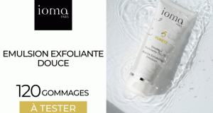 120 Emulsion exfoliante douce IOMA Paris à tester