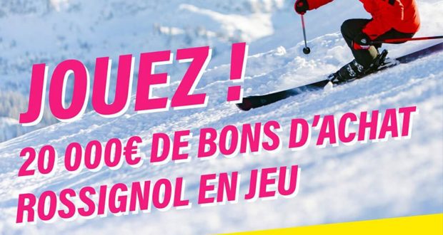 51 bons d'achat Rossignol à remporter