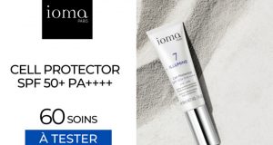 60 Cell Protector SPF 50+ PA++++ IOMA à tester