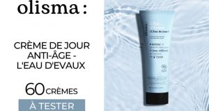 60 Crème de jour anti-âge L'Eau d'Evaux Olisma à tester