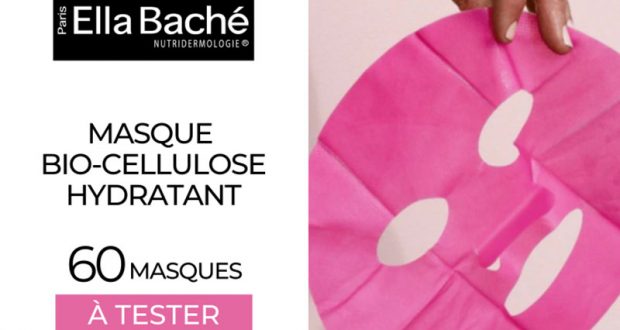 60 Masque Bio-Cellulose Hydratant Ella Baché à tester