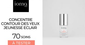 70 Concentré Contour des Yeux Jeunesse Éclair IOMA à tester