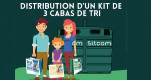 Distribution gratuite d'un kit de trois cabas de tri