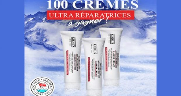 100 Crèmes Ultra Réparatrices KIEHL’S à gagner