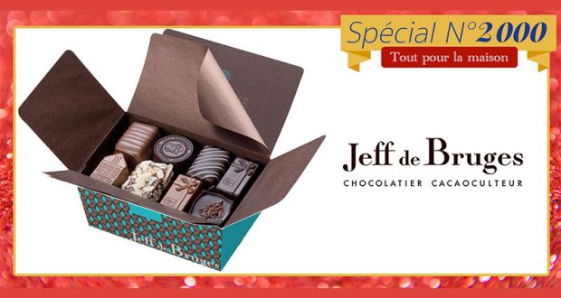 100 ballotins de chocolats Jeff de Bruges à gagner