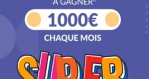 12 chèques de 1000 € à remporter