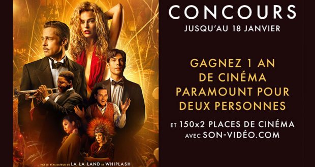 150 x 2 places de cinéma pour le film Babylon à gagner