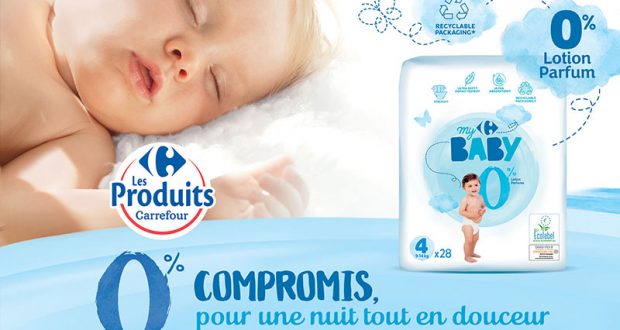 1700 gammes de couches My Carrefour Baby 0% à tester