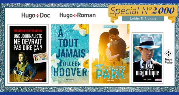 25 lots de 4 romans Hugo Publishing à gagner