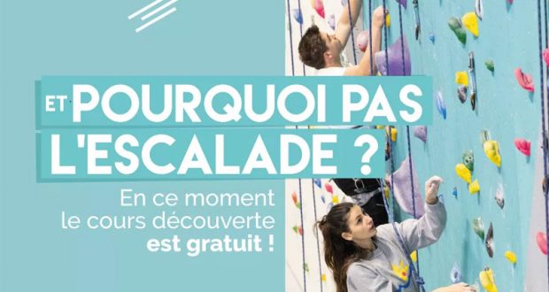 2h d'Initiation Gratuite à l'escalade