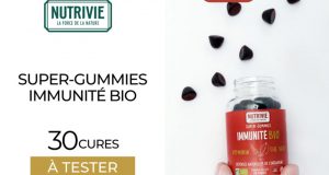30 Super-Gummies Immunité BIO de NUTRIVIE à tester