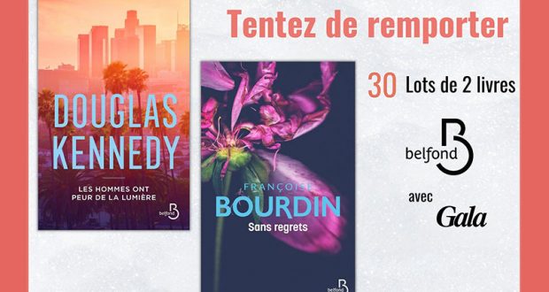 30 lots de 2 romans des éditions Belfond à gagner