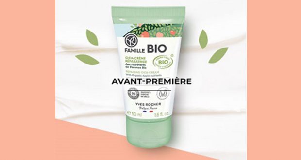 300 Nouvelle Cica-crème bio Yves Rocher à tester