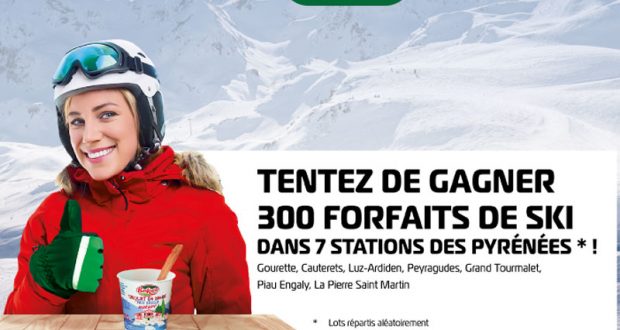 300 forfaits de ski à remporter