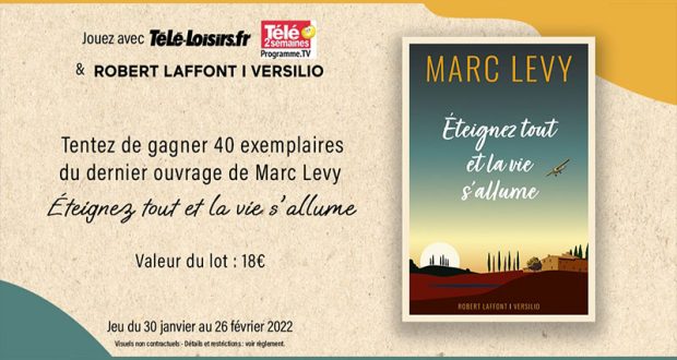 40 romans de Marc Levy à remporter