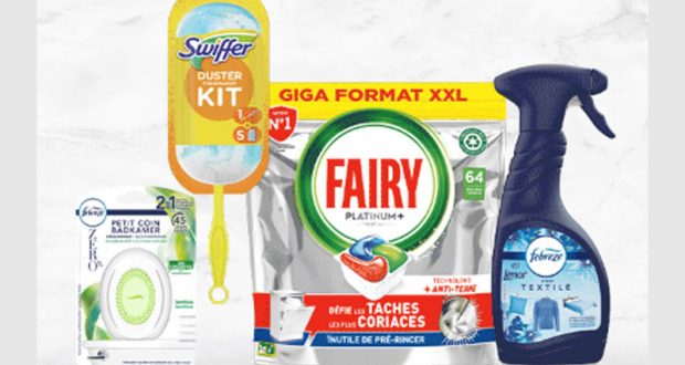 6 kits de ménage offerts