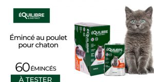 60 Sacs émincé au poulet pour chaton à tester