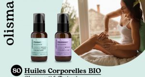 80 Huiles Corporelles BIO Olisma à tester