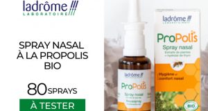 80 Spray nasal à la Propolis bio Ladrôme à tester