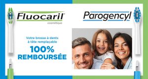 Brosse à dents à tête rechargeable Fluocaril et Parogencyl 100% Remboursé