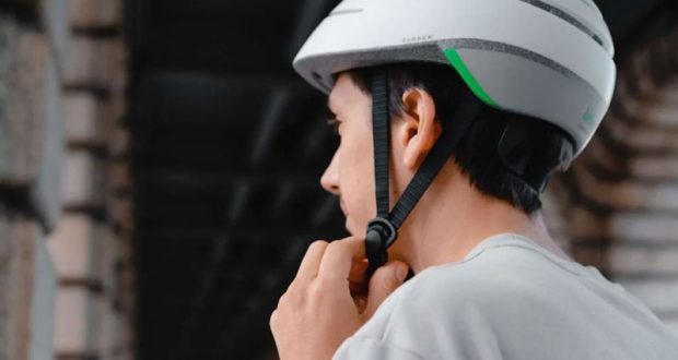 Distribution gratuite de casques pour vélos