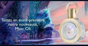 Échantillons gratuits du parfum Musc Oli de Caron