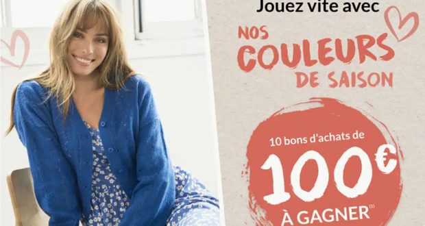 10 bons d’achat Blancheporte de 100€ à gagner