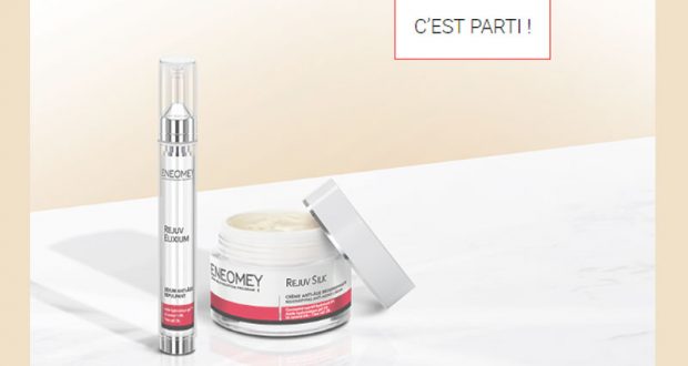 3 lots de 2 produits de soins Eneomey offerts