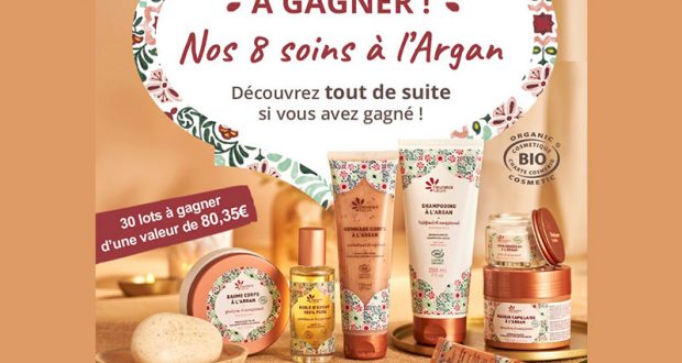 30 coffrets ARGAN de Fleurance Nature à remporter