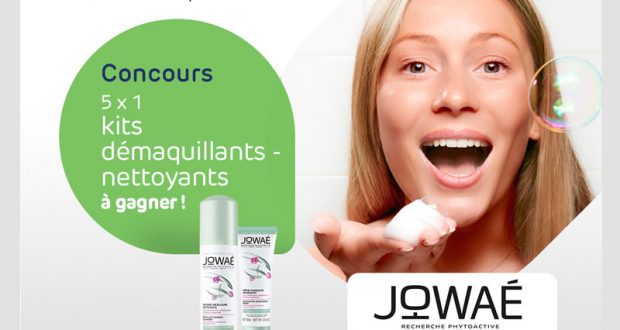 5 kits démaquillant-nettoyant Jowaé à remporter