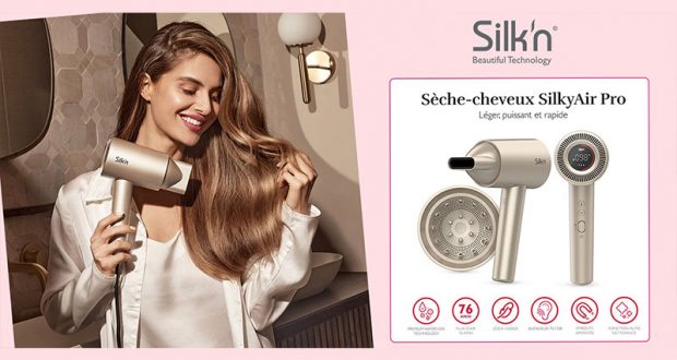 5 sèche-cheveux SilkyAir Pro de Silk’n offerts (250 euros chacun)