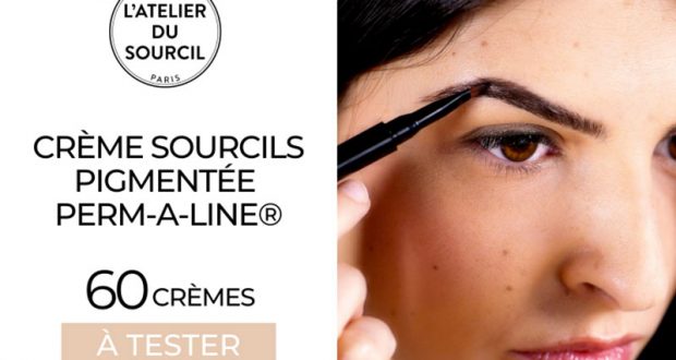 60 Crème sourcils pigmentée Perm-a-line à tester