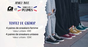 8 paires de Sneakers à remporter