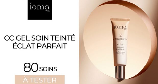 80 CC GEL Soin Teinté Eclat Parfait IOMA Paris à tester