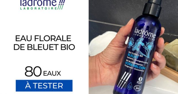 80 Eau florale de Bleuet bio Ladrôme à tester