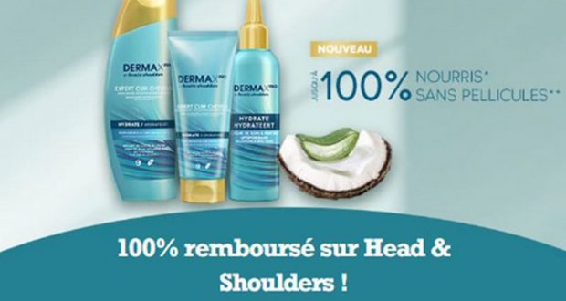 Gamme Derma Pro head & shoulders 100% remboursé
