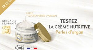 100 Crèmes nutritives Perles d’Argan SO’BIO étic à tester