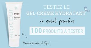 100 Gel-crème Hydratant Etat Pur à tester