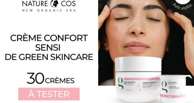 30 Crème confort SENSI de GREEN SKINCARE à tester