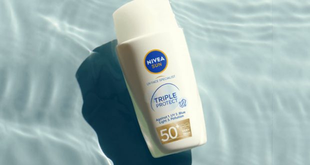 300 Fluide UV Visage Triple Protection FPS 50+ Nivea à tester