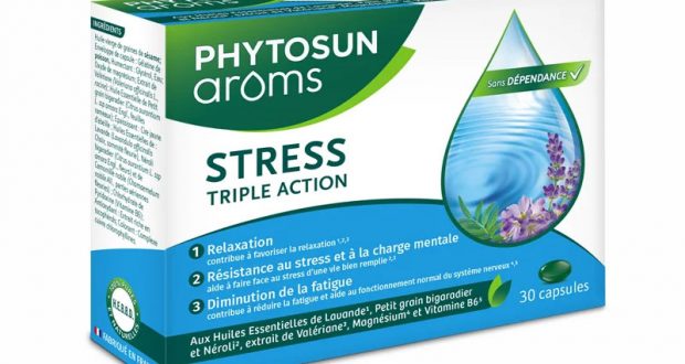 500 trios de produits Phytosun Arôms Stress Triple Action à tester
