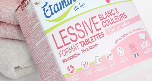 60 Boites de Tablettes de Lessive Etamine du Lys à tester